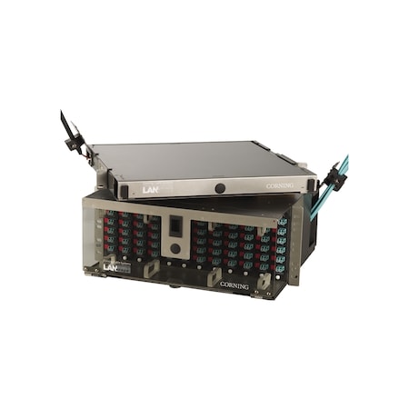 Corning 12/48-F RACK-MT ENCLOSURE 19", 1U EMPTY, ADD 2 CCH PANELS OR PCH-01U